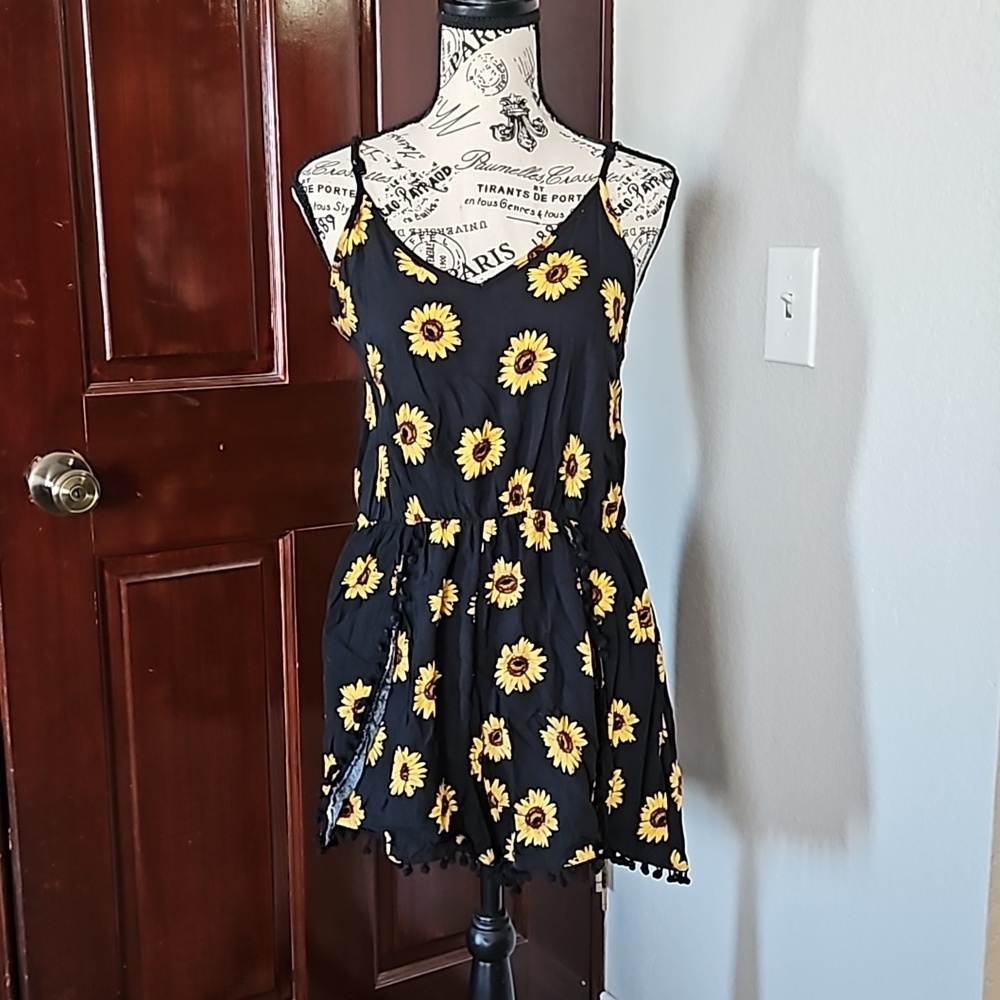 Sunflower Romper Large